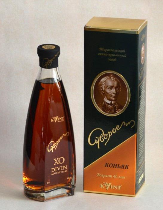 Cognac "Quint" - vizitka Moldavska