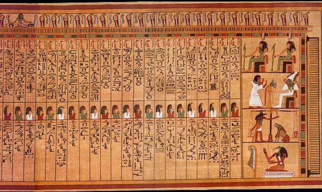 Starověká egyptská kniha živých