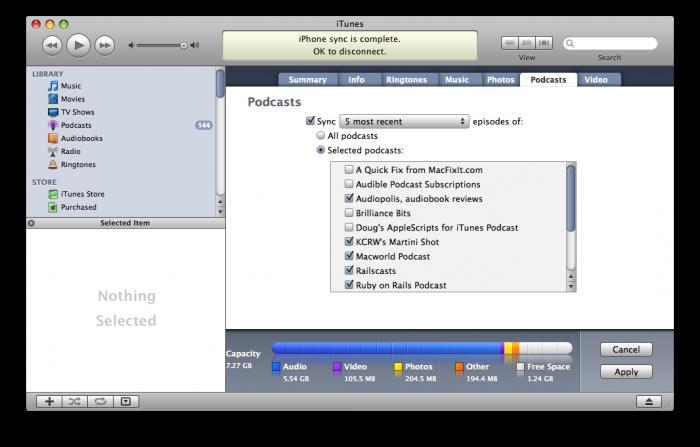 Jak synchronizovat hudbu v aplikaci iTunes