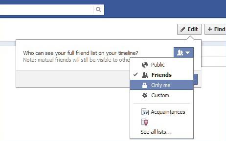 Jak ve Facebooku skrýt své přátele, odstranit a sledovat je