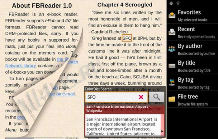 e-book reader pro android