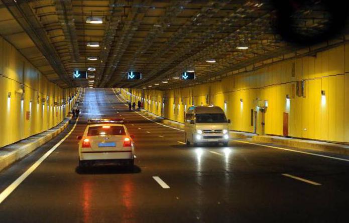 nejdelší automobilový tunel v Moskvě