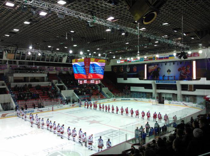 Ice Palace CSKA - domácí aréna legendárního hokejového klubu